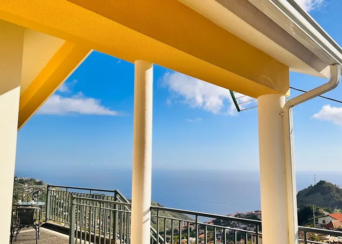 Lägenhet Boavista- 2 Bed House -cosy Panoramic -sea - Mountain View Campanário