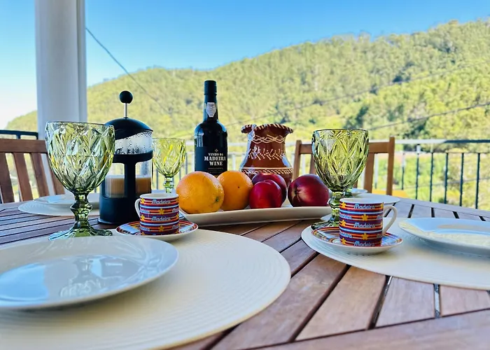 Lägenhet Boavista- 2 Bed House -cosy Panoramic -sea - Mountain View Campanário